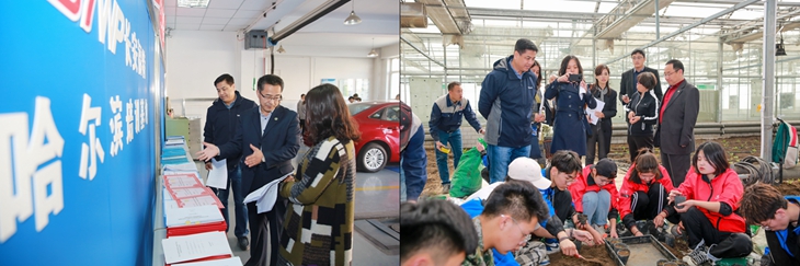 省教育厅专家组来我院审核《高等职业教育创新发展行动计划(2015-2018)》项目
